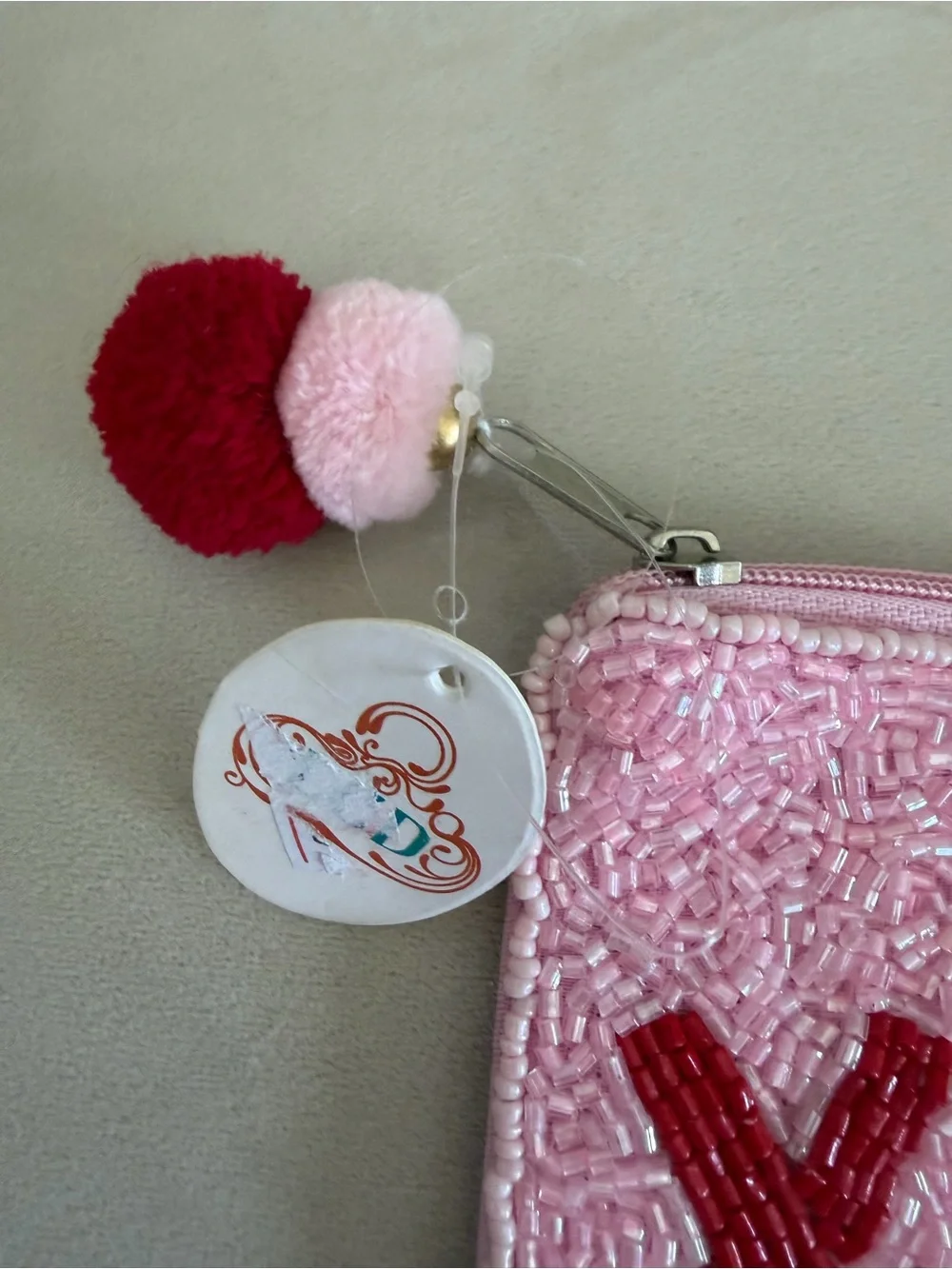 XOXO compact beaded